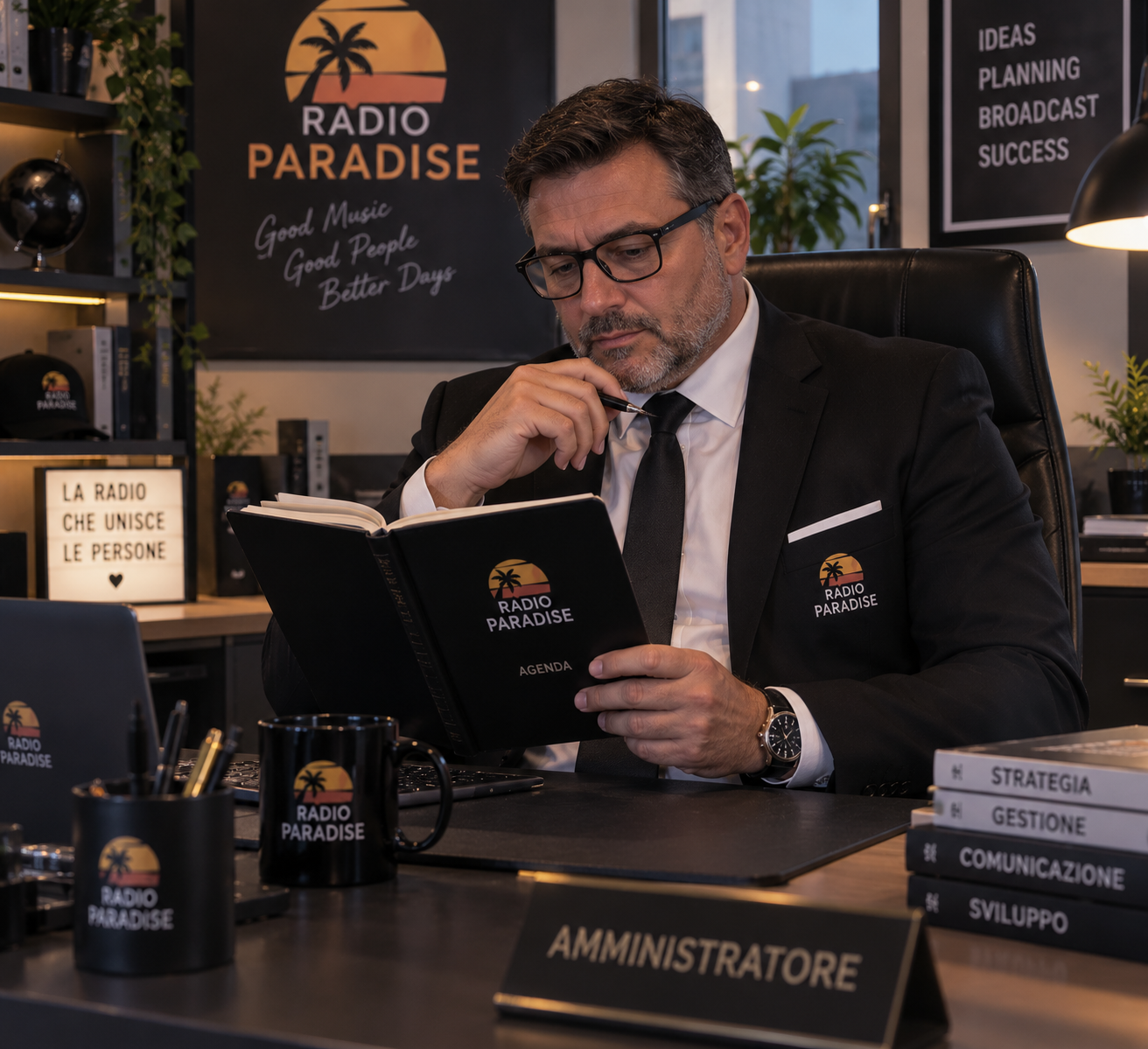 Cristiano - Dirigente e Amministratore di Radio Paradise
